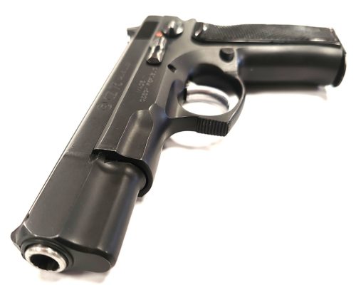 Eladó CZ 75 9x19 használt maroklőfegyver 22LR váltószett B5(2035)