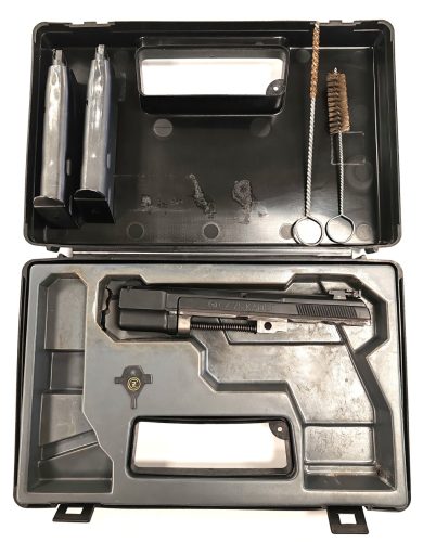 Eladó CZ 75 9x19 használt maroklőfegyver 22LR váltószett B5(2035)