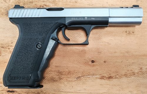 Heckler&Koch P7M13 9x19 használt maroklőfegyver B1