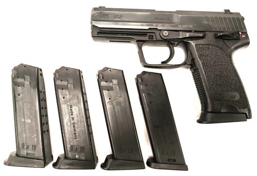 Heckler Koch USP 9x19 használt maroklőfegyver B1
