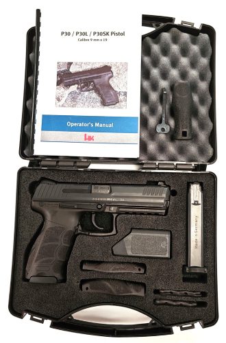 Heckler Koch P30L 9x19 használt maroklőfegyver B1