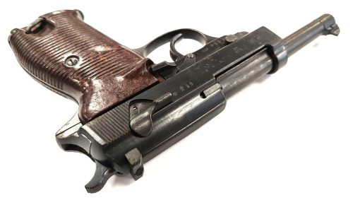Walther P38 9x19 használt maroklőfegyver B1(2036)