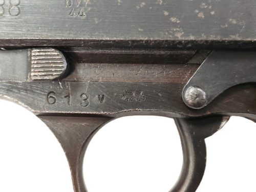 Walther P38 9x19 használt maroklőfegyver B1(2036)