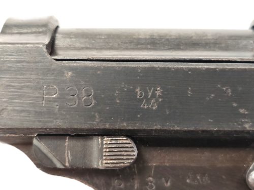 Walther P38 9x19 használt maroklőfegyver B1(2036)