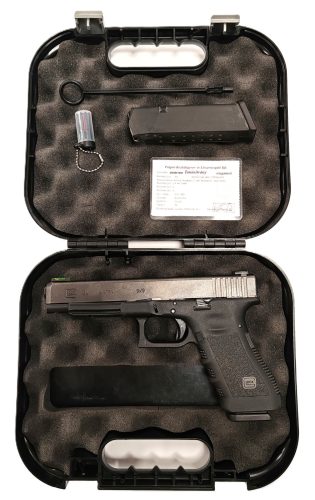 Glock 34 GenIII 9x19 használt maroklőfegyver B5(2033)