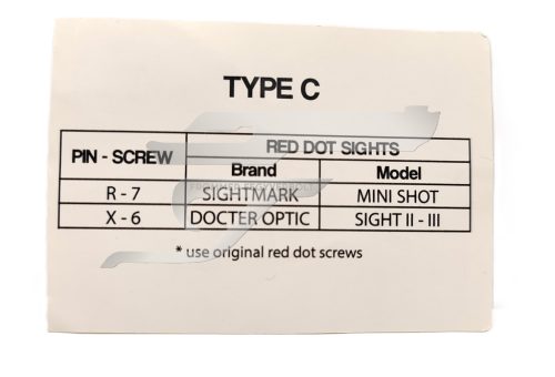 Red Dot Talp CZ Fegyverekhez Toni System ( Hátsó irányzék helyére)