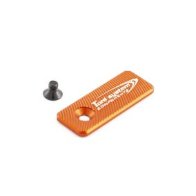   Megnagyobbított Zártömbrögzítő Gomb .Franchi 42x16mm Narancs, Toni System