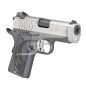 Ruger 1911 Lightweight OfficeStyle 06758 9x19kal, 3,6" cső Rozsdamentes Fa Markol