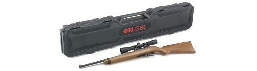 Ruger 10/22 Carbine Fekete 22 Lr. 31159 Félaut. 18,5"cső +3-9x40 Távcső ÚJ