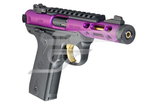 Ruger Mark IV 22/45 Lite Purple (Lila) , 22Lr 4,40" cső 10+1 lőszeres tár ÚJ