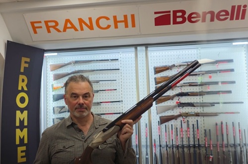 Benelli 828U Silver